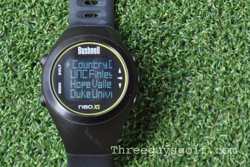 Bushnell NEO XS GPS Review | Three Guys Golf