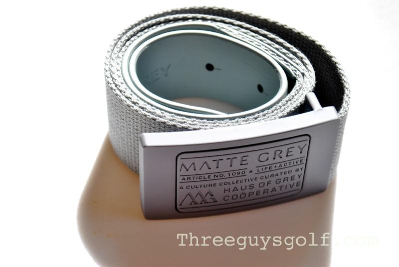 Matte Grey belt