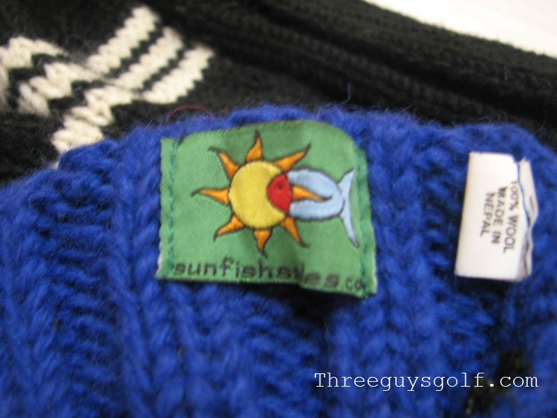 Sunfish wool headcovers