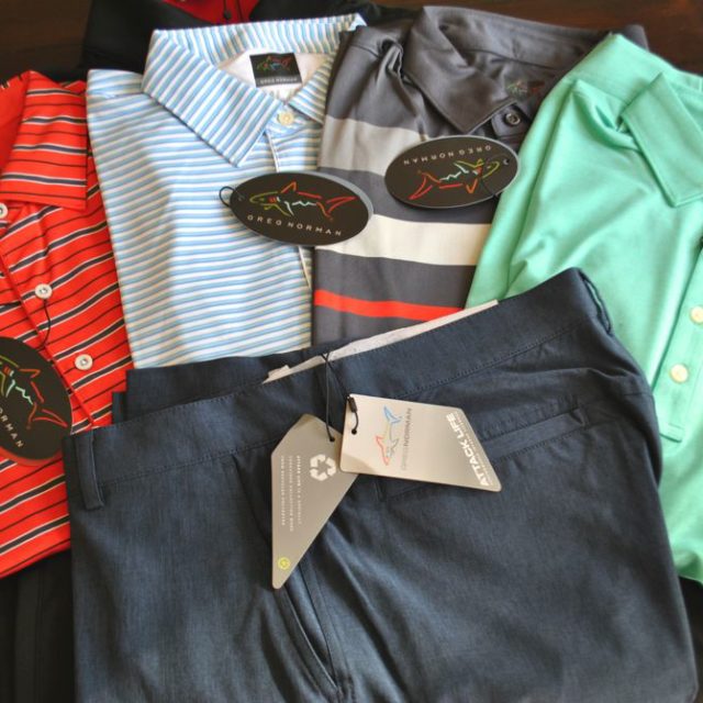 Greg Norman golf apparel