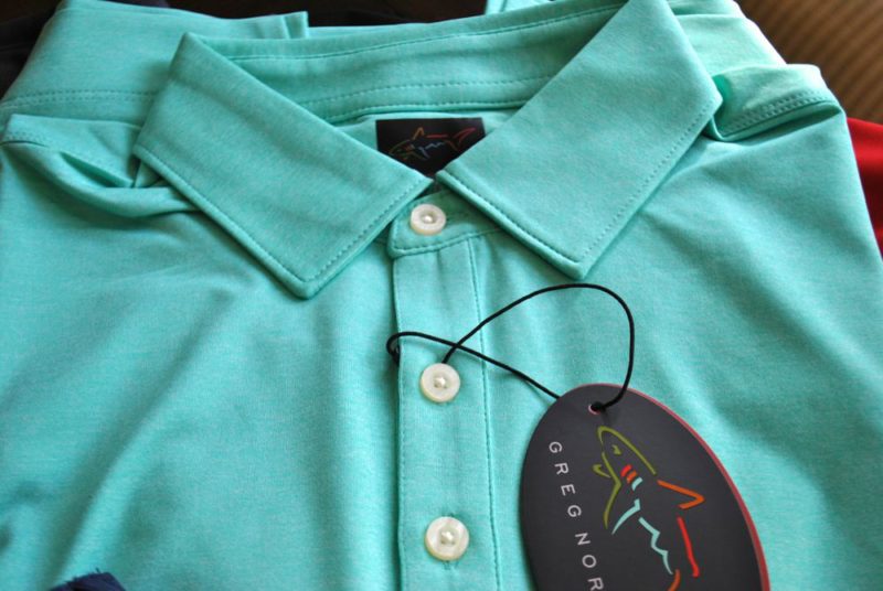 Greg Norman golf apparel 