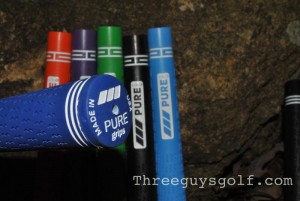 Impugnatura Per Putter Pure Grips Classic Paddle &ndash; Blu + Nastro Adesivo Incluso