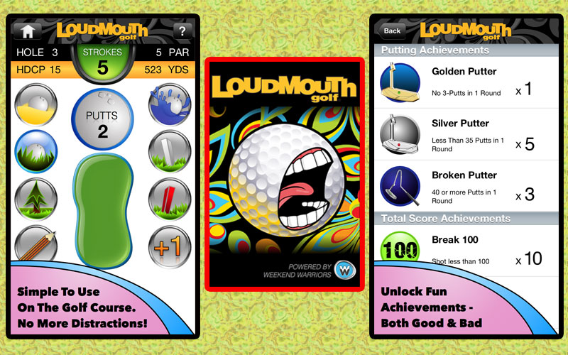 Loudmouth Golf App