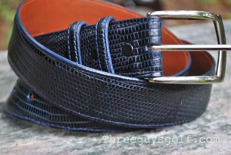 Piedmont Leather Exotic Belts | Three Guys Golf