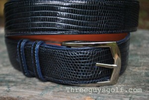 Piedmont Leather Exotic Belts | Three Guys Golf