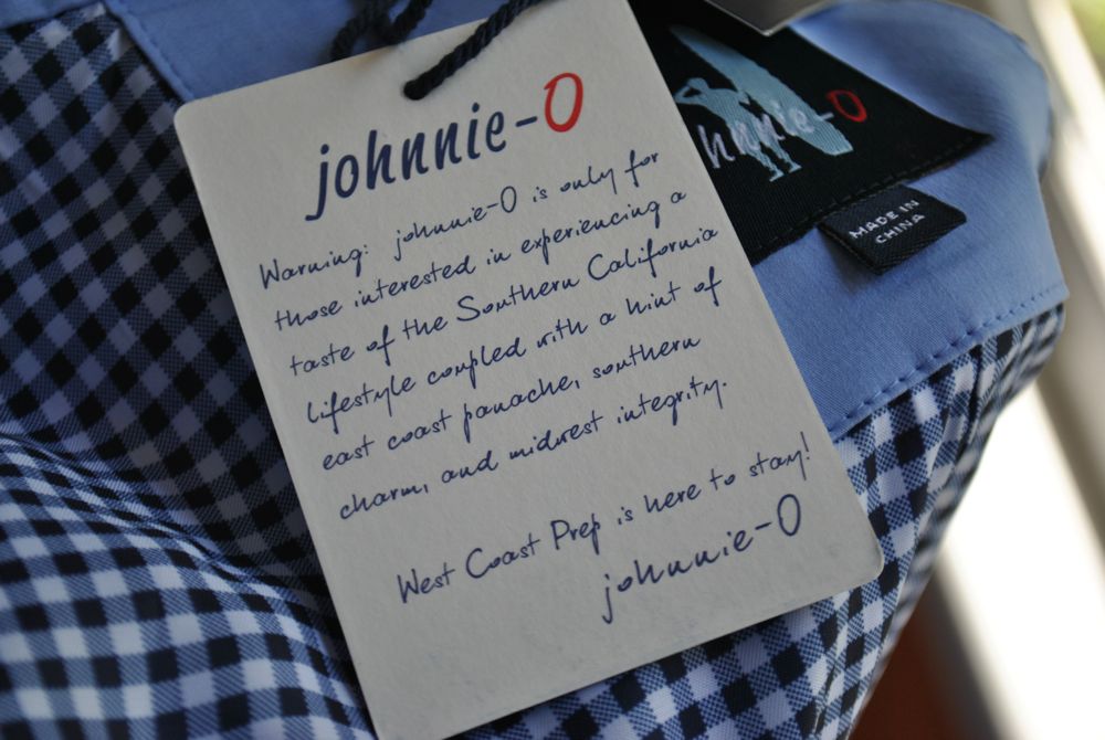 Johnnie-o apparel
