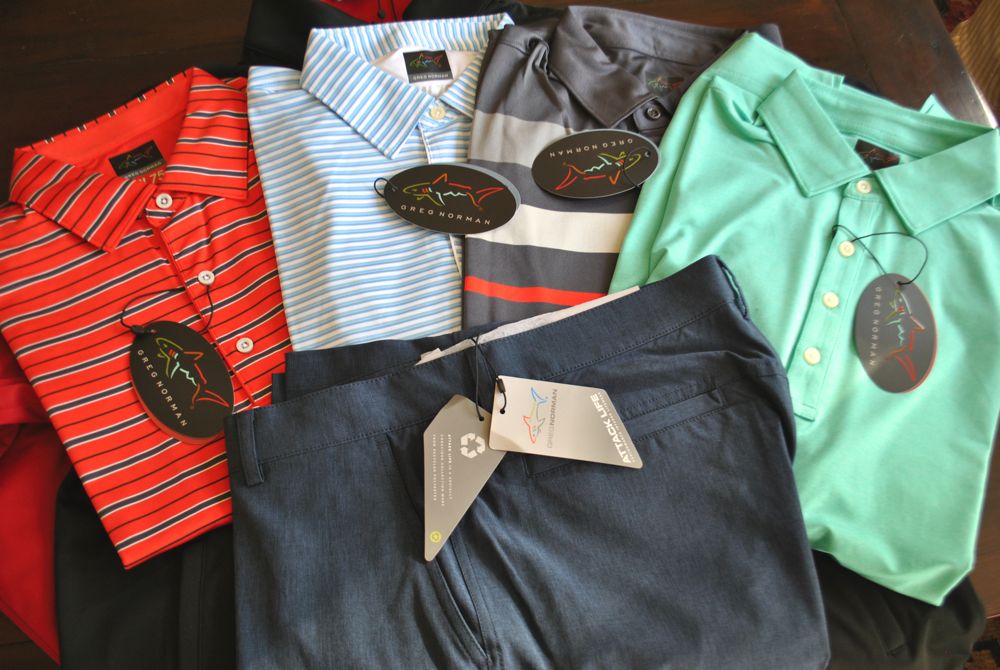 Greg Norman golf apparel